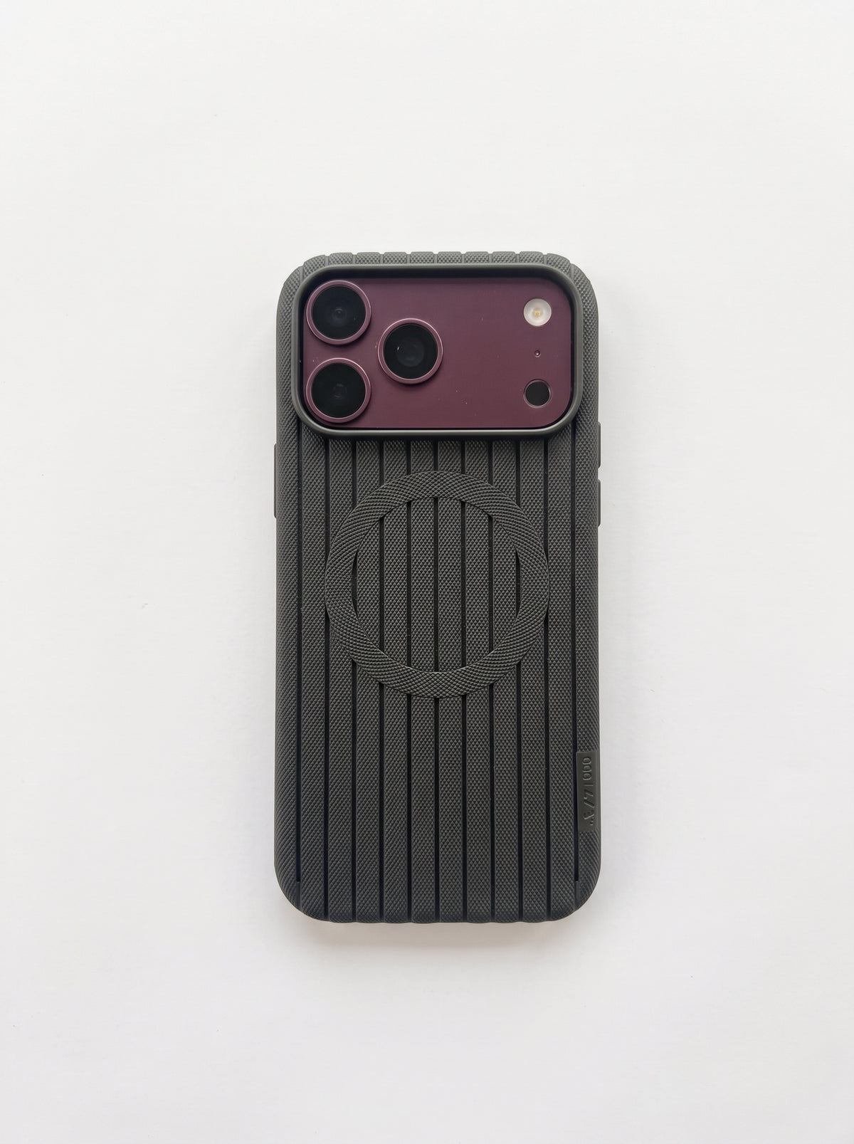 Knit Texture Magnetic Case with MagSafe for iPhone – Camera Protection