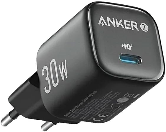 Anker Zolo Wall Charger 30W USB-C Fast Charging, Compact Design