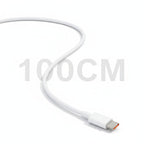 GREEN Super Fast Charger 67W With Cable 1M - White