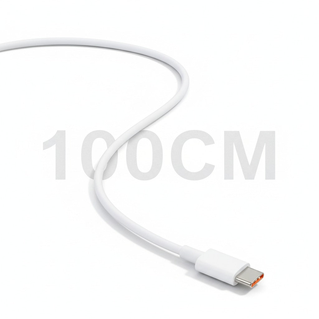 GREEN Super Fast Charger 67W With Cable 1M - White