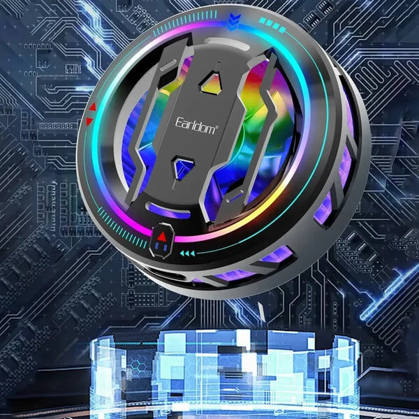 Magnetic Phone Cooler with RGB Lights – Semiconductor Cooling Fan