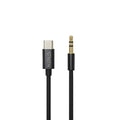 GREEN 3.5mm to Type-C Audio Cable Black | 1 year warranty
