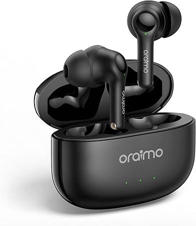 Oraimo FreePods 3 True Wireless Earbuds, 4-Mic ENC, 36H Playtime (OEB-E104D)