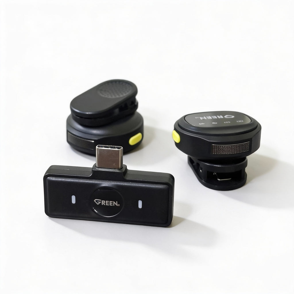 Green GM-103 2-in-1 Wireless Microphone | 1 year warranty