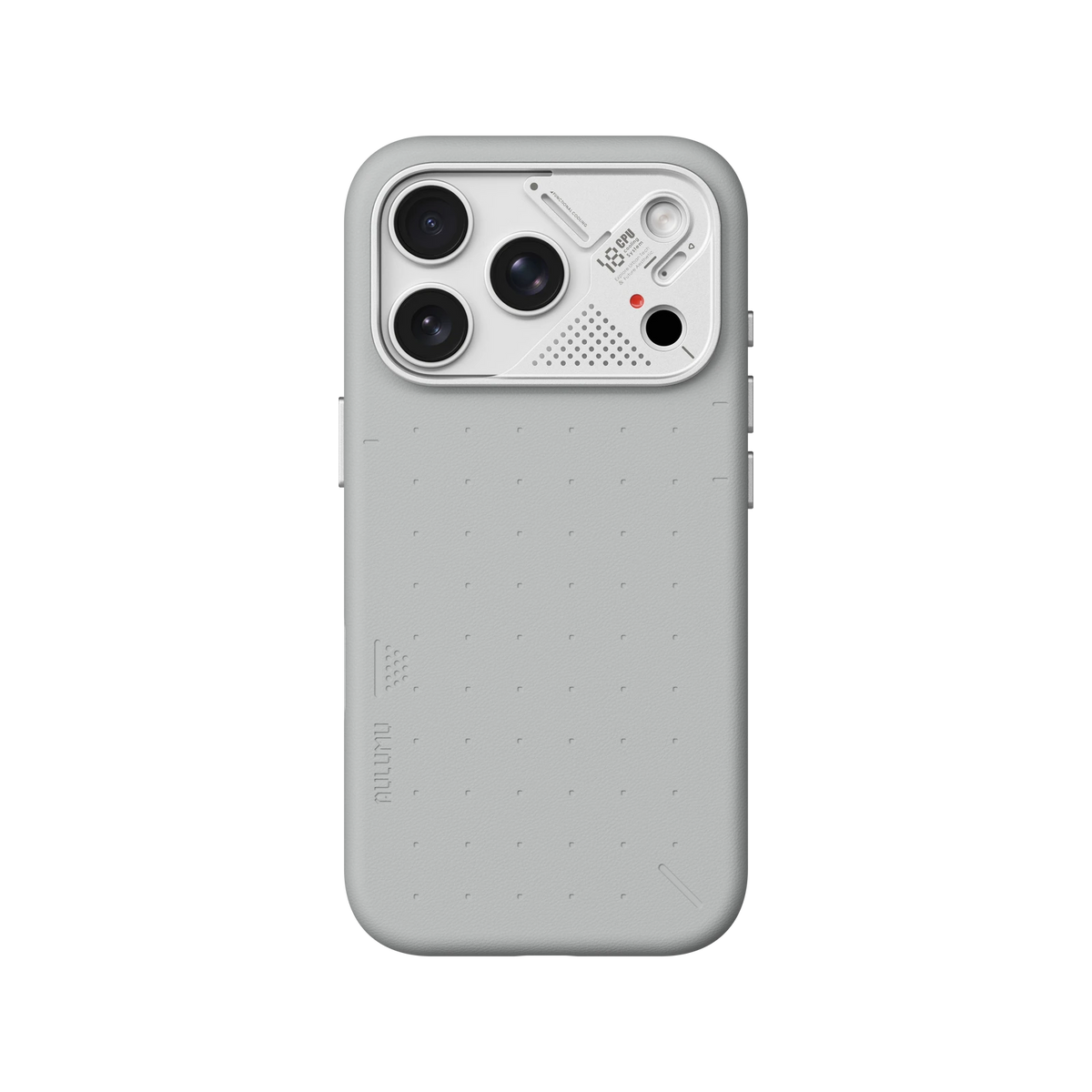 AULUMU A18 Particle Vegan Leather Case for iPhone 18 Pro / Pro Max – MagSafe