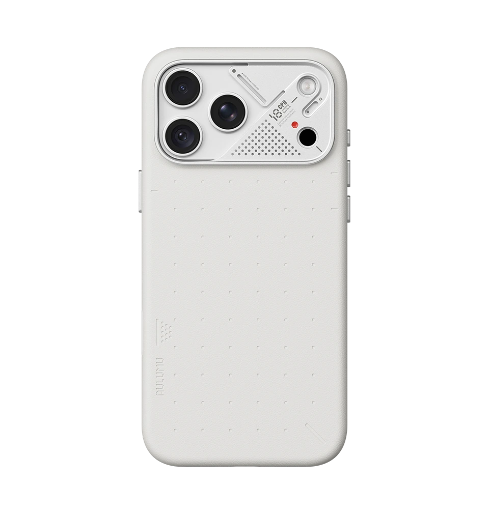 AULUMU A18 Particle Vegan Leather Case for iPhone 18 Pro / Pro Max – MagSafe