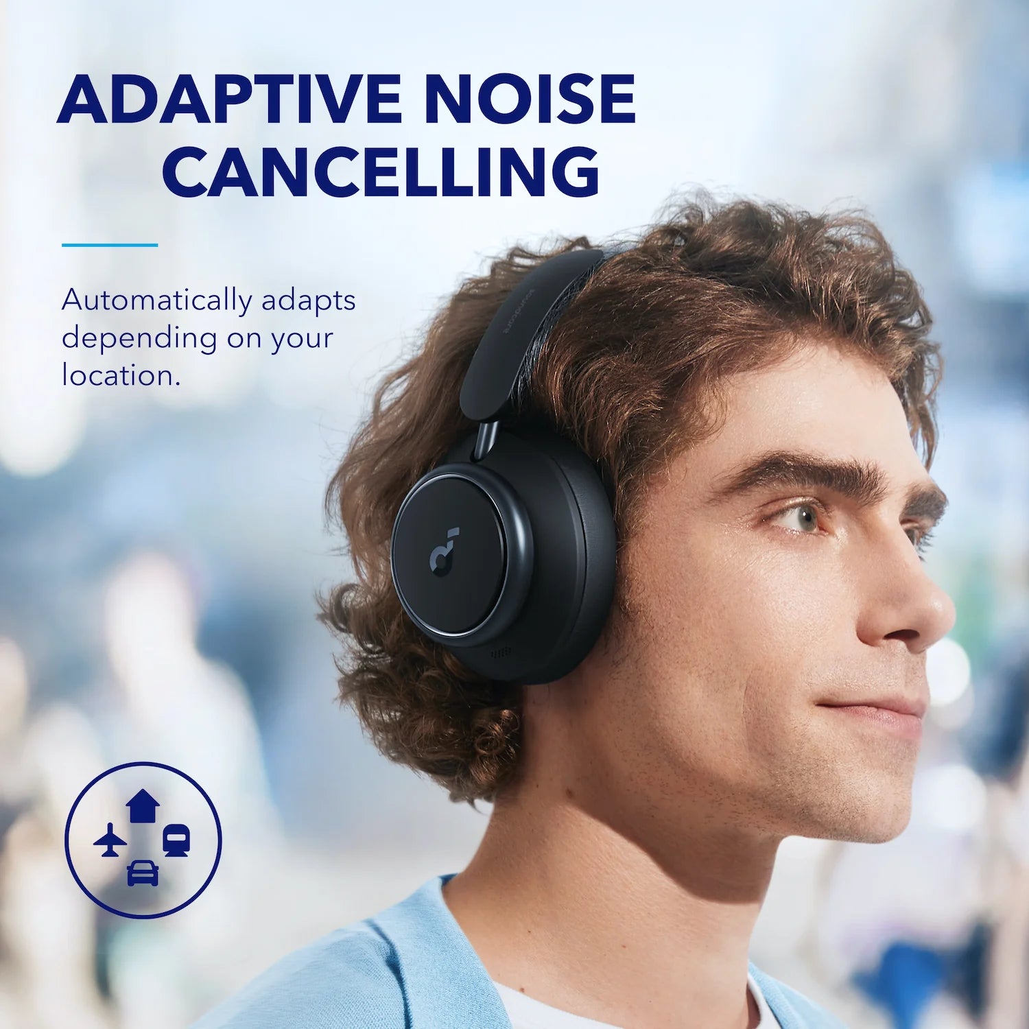 soundcore Space Q45 Long-Lasting Noise Cancelling Headphones | A3040011