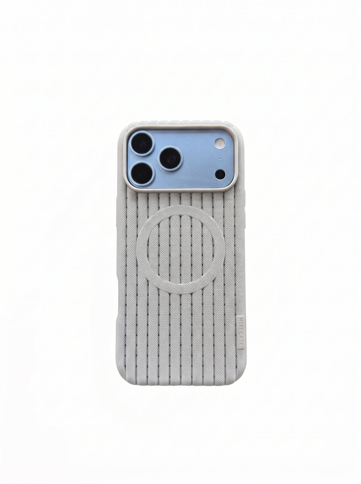 Knit Texture Magnetic Case with MagSafe for iPhone – Camera Protection