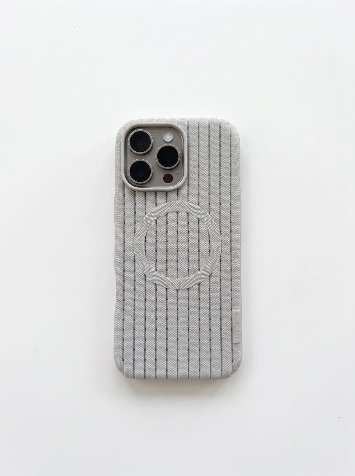 Knit Texture Magnetic Case with MagSafe for iPhone – Camera Protection