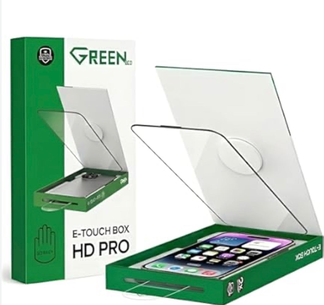 Green clear iPhone Screen