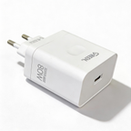 شاحن GREEN فائق السرعة بتقنية VOOC بقوة 80 واط مع كابل - أبيض