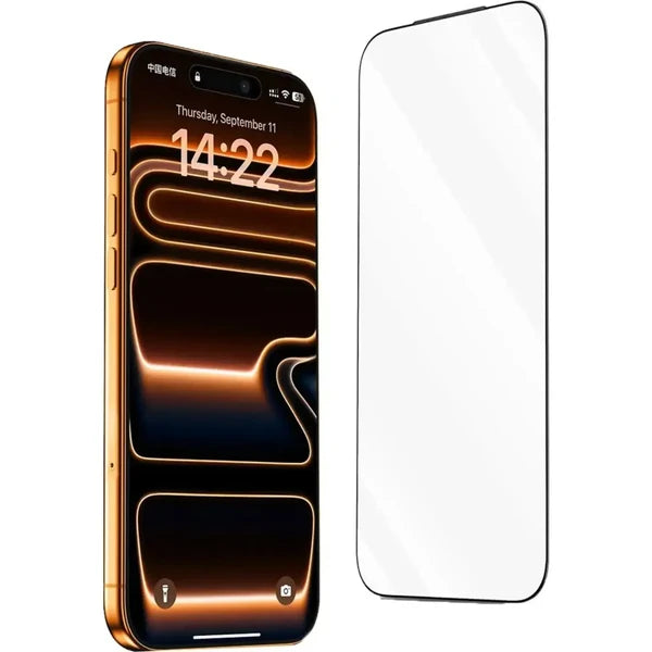 Lanex HD Tempered Glass Screen Protector for iPhone 17 Pro Max – 9H Clear