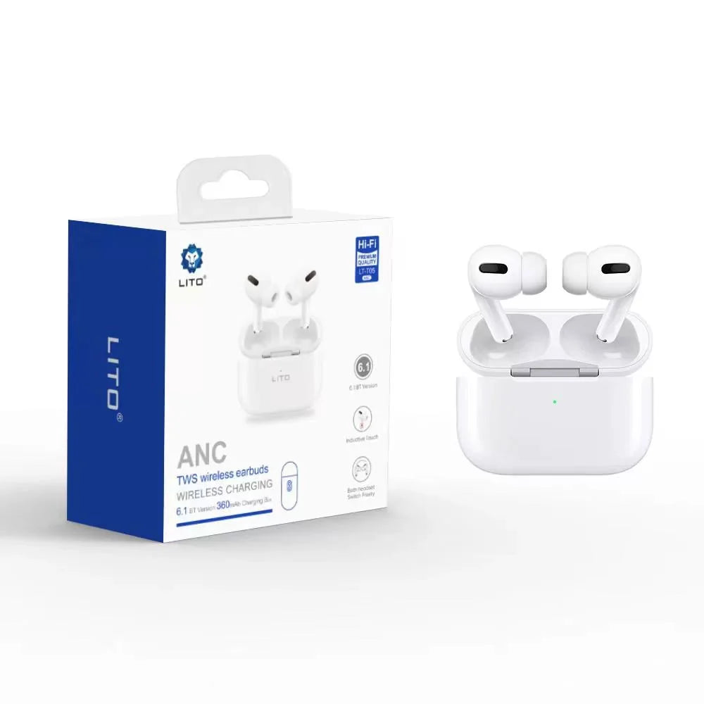 LITO LT-T05 ANC Wireless Bluetooth Earbuds – Active Noise Cancellation