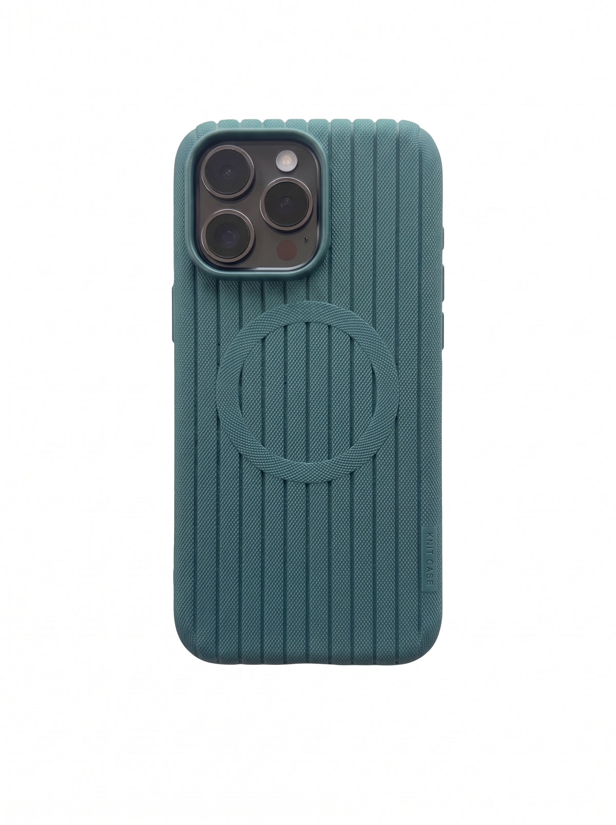 Knit Texture Magnetic Case with MagSafe for iPhone – Camera Protection