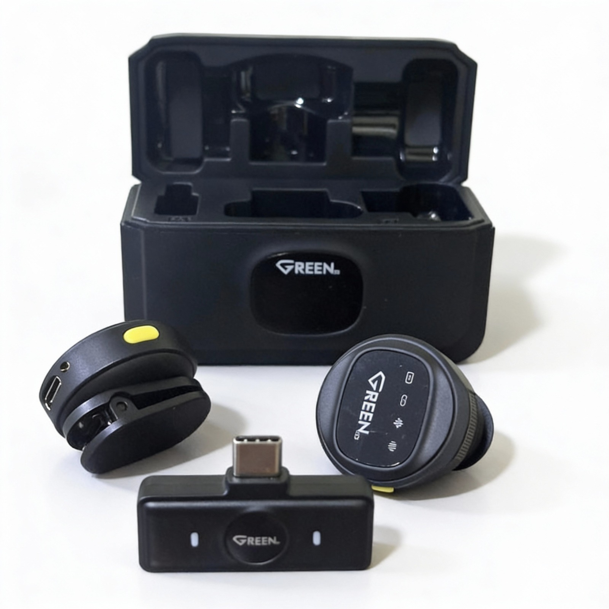 Green GM-103 2-in-1 Wireless Microphone | 1 year warranty