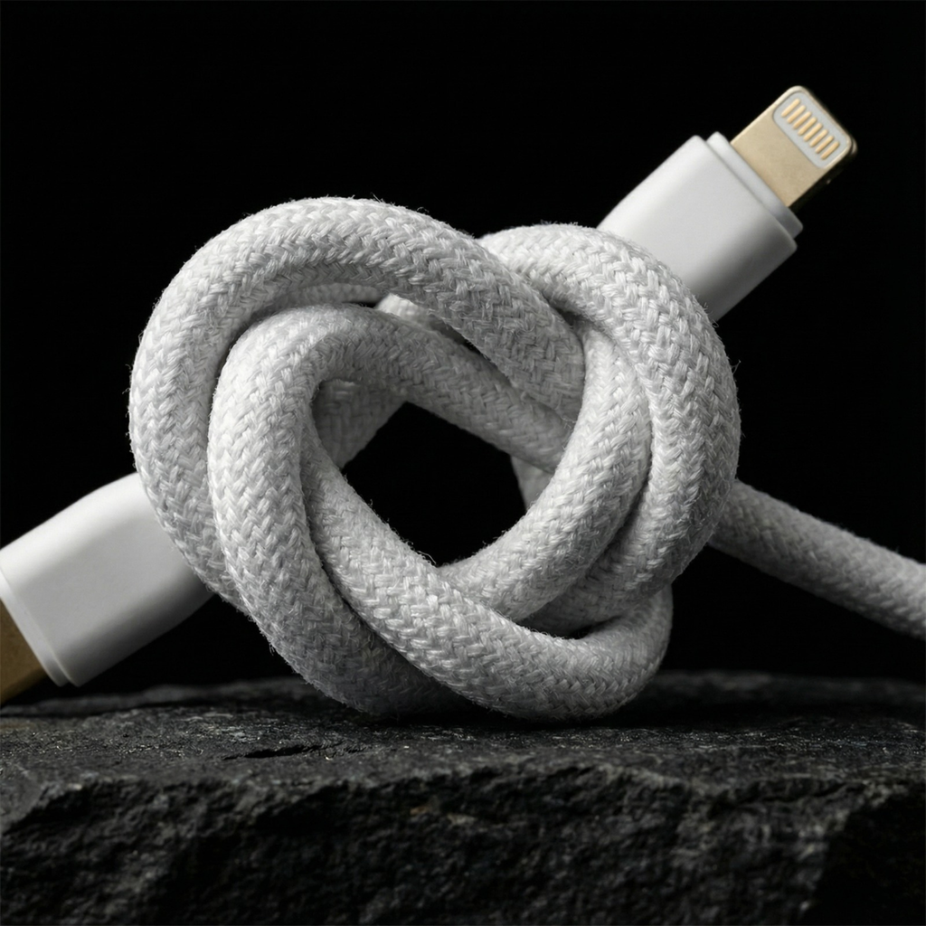 GREEN GE-CL206 27W Metal PD Fast Cable type-c to lightning white | 1 year warranty