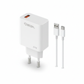 GREEN Super Fast Charger 67W With Cable 1M - White