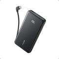 Anker Zolo Power Bank 10,000mAH 22.5W Built-In USB-C Cable - Black | A110EH11