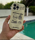 Minimalist Bakery Treats iPhone Cover