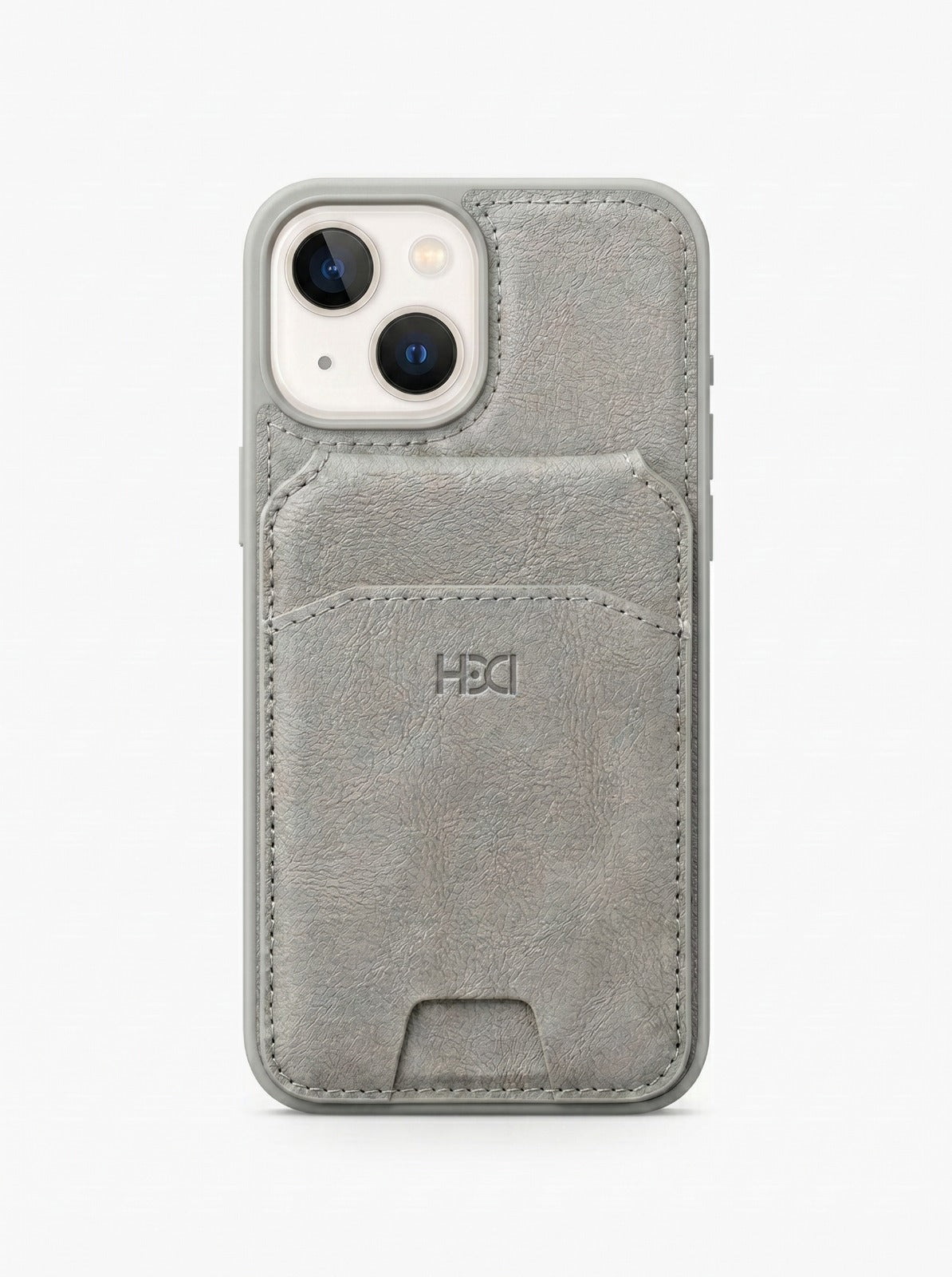 Leather case with wallet and Mag Safe