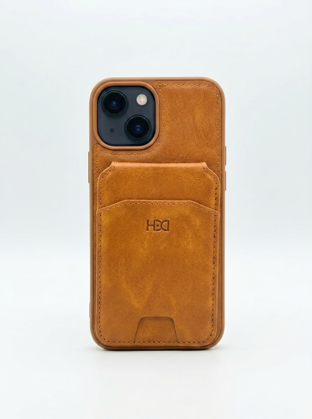 Leather case with wallet and Mag Safe