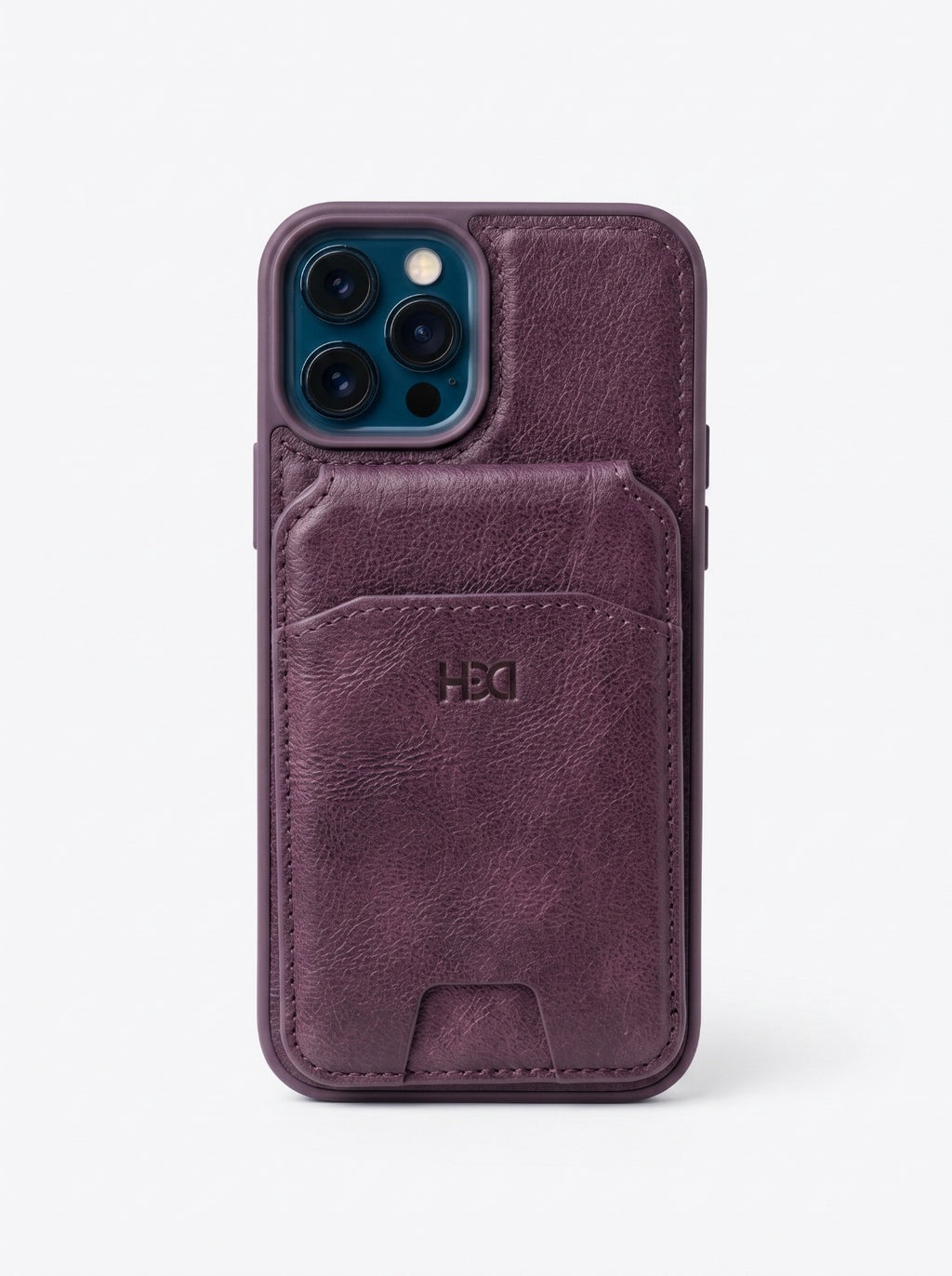 Leather case with wallet and Mag Safe