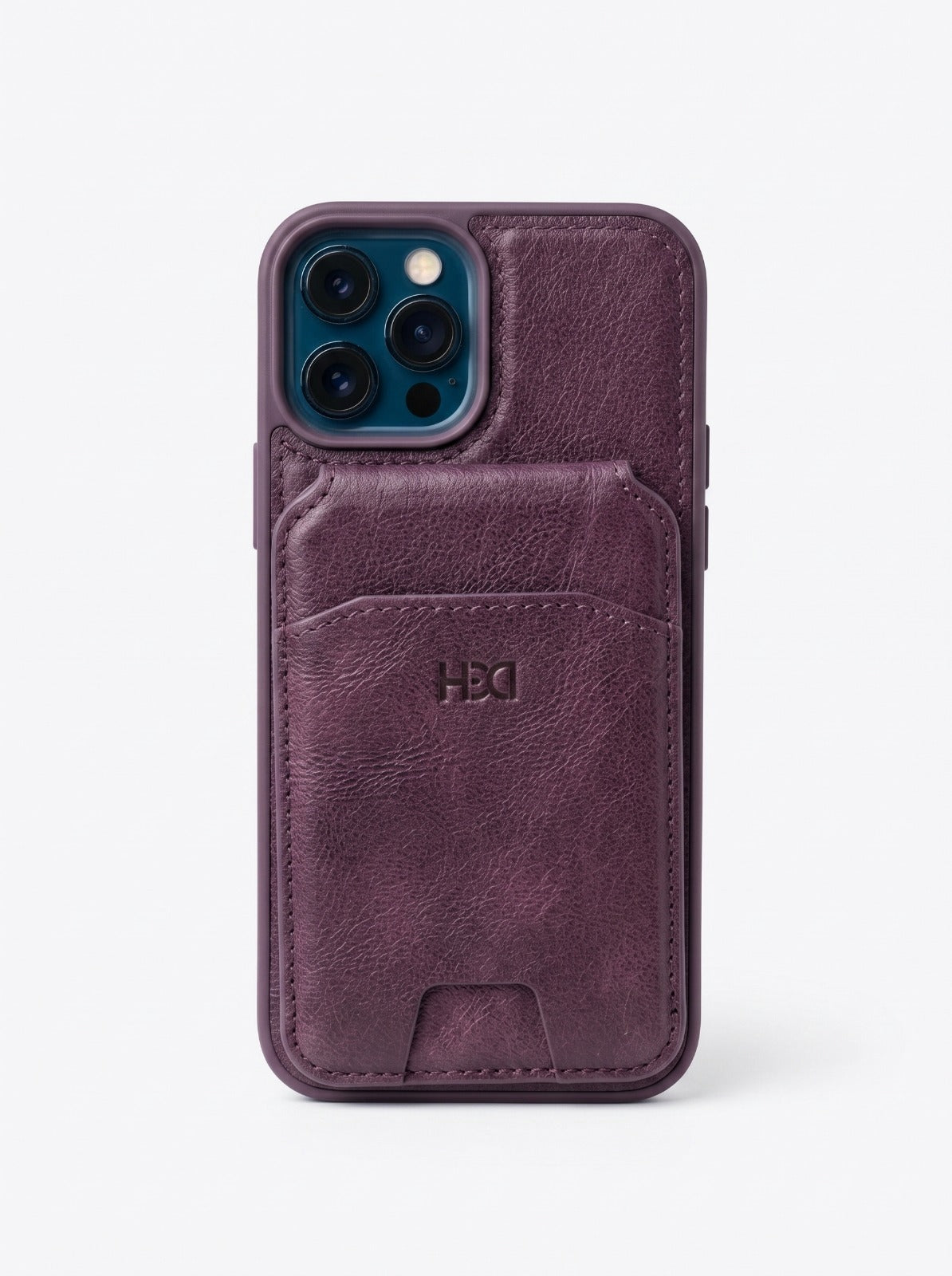 Leather case with wallet and Mag Safe
