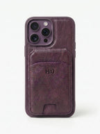 Leather case with wallet and Mag Safe