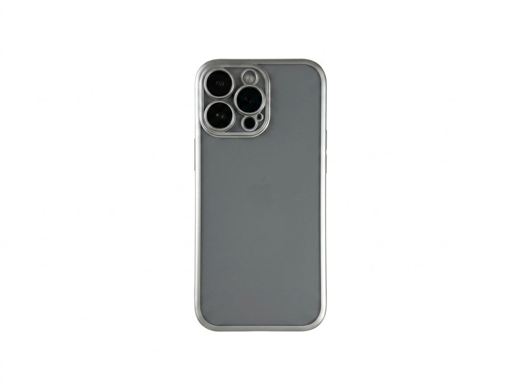Color Frame Case With Camera Lens Protection
