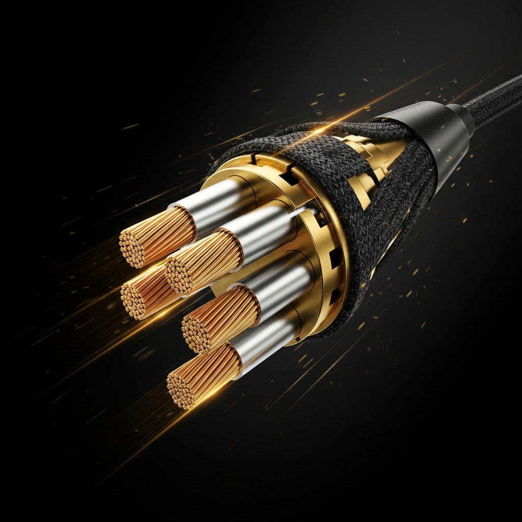 GREEN Type-C to Type-C Cable 65W with Digital Screen Black | 1 year warranty