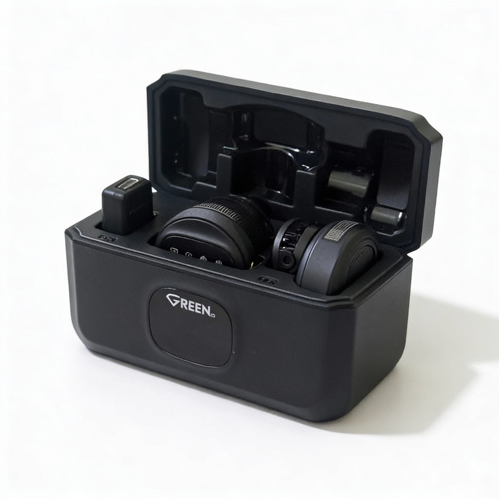 Green GM-103 2-in-1 Wireless Microphone | 1 year warranty